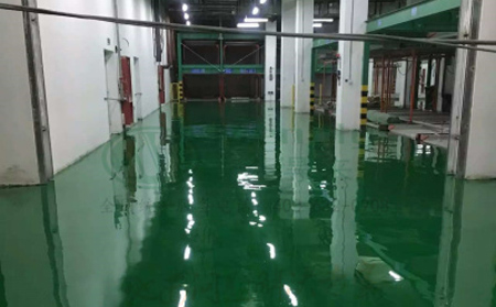 11月阿里阿里环氧地坪施工高峰来袭，梦得来化工多项目同步推进保交付